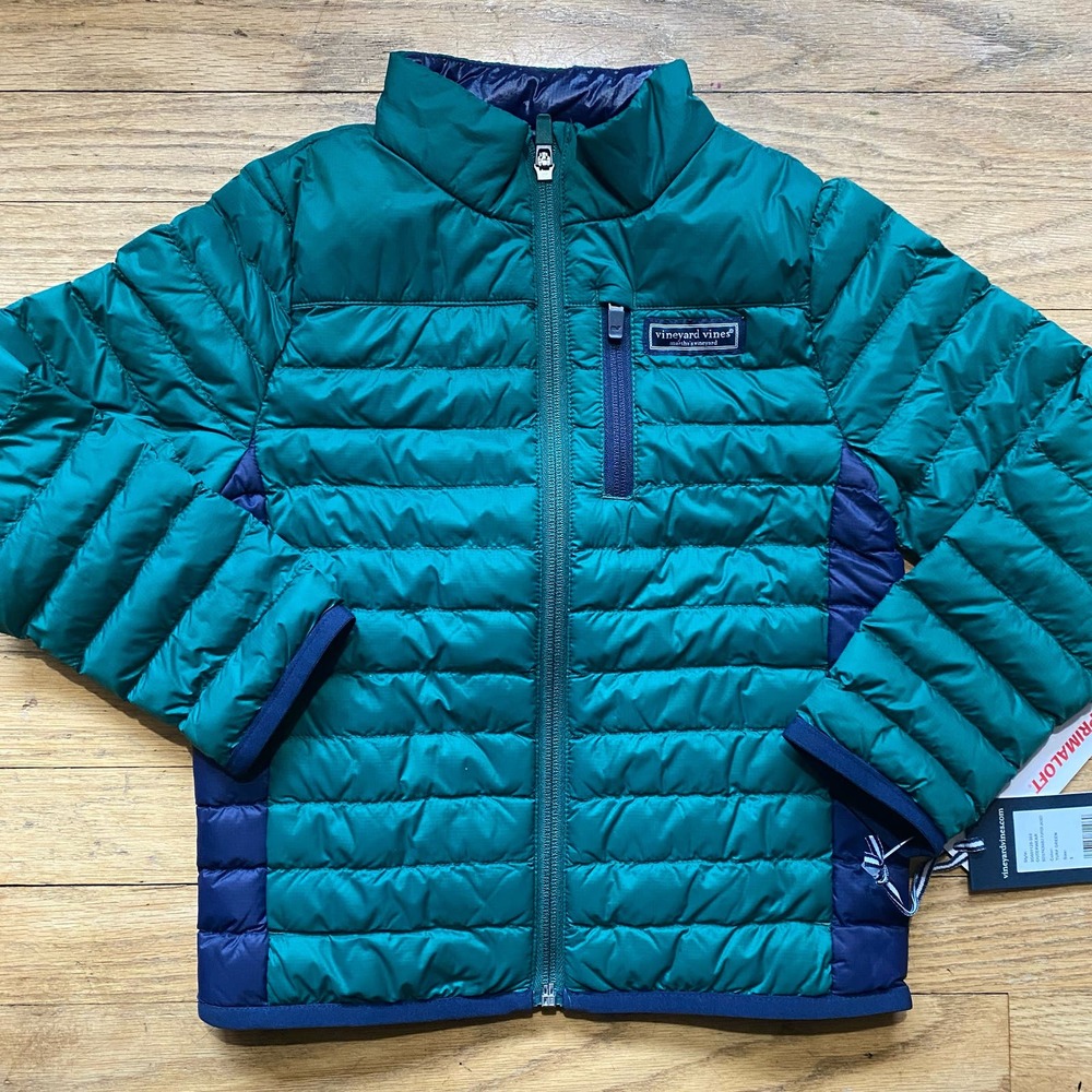 NWT/NIB Vineyard Vines Kids' Water Repellent Packable Puffer Jacket (Sz. 5)
